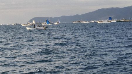 名田屋での洲本太刀魚釣り